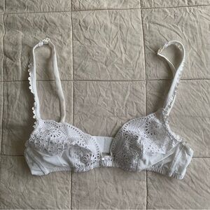 La Perla White 34 B Bralette